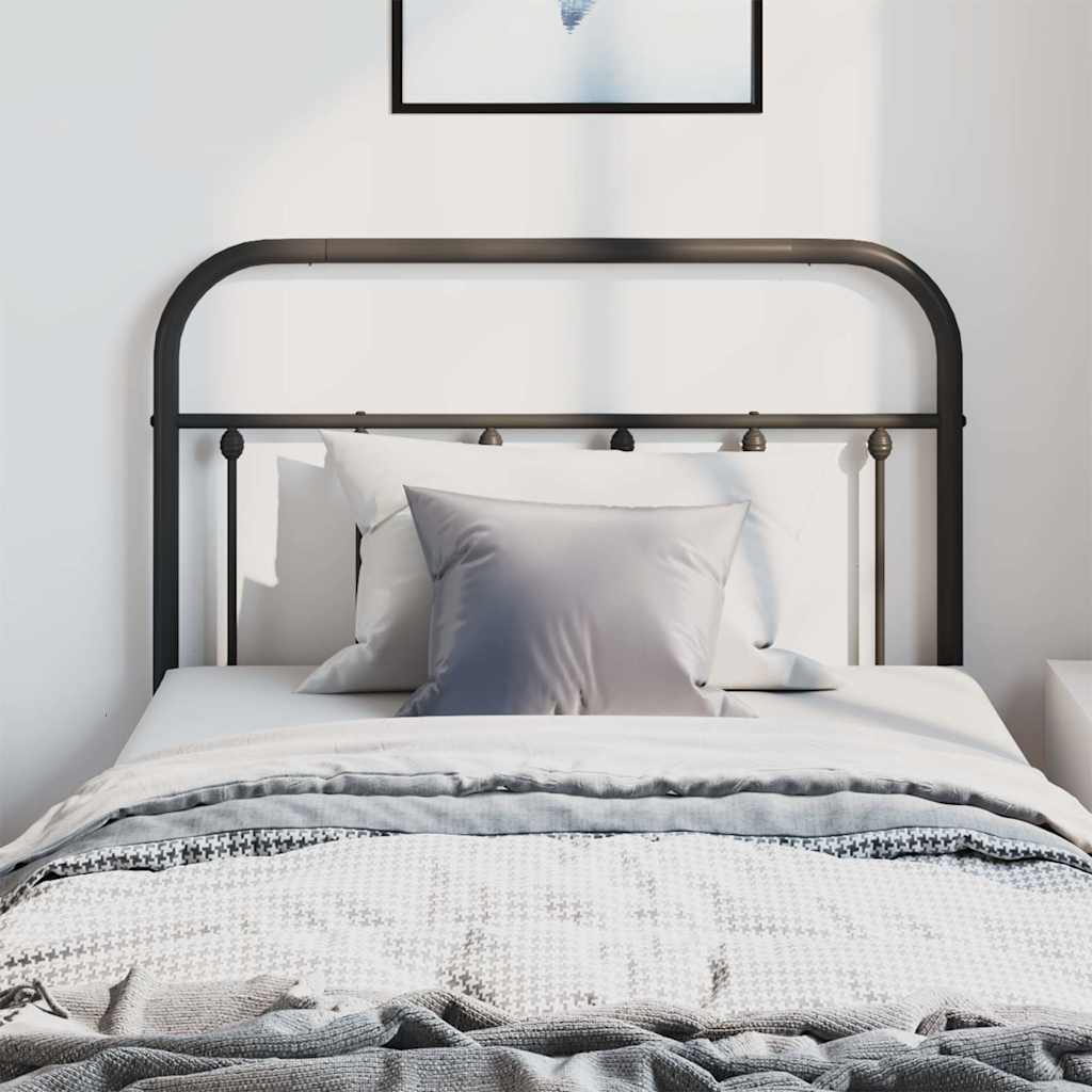 Ανταλλακτικό κεφαλάρι Μαύρο 100 εκ. Μεταλλικό