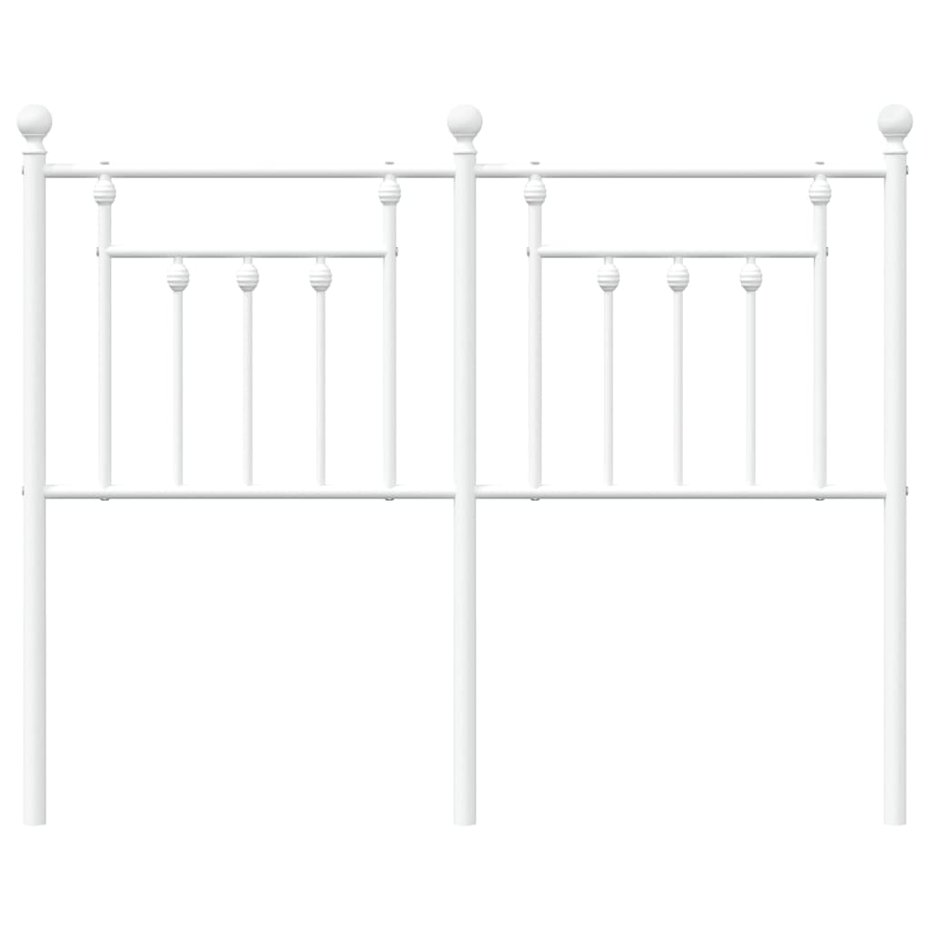 Ανταλλακτικό κεφαλάρι Λευκό 120 εκ. Μεταλλικό