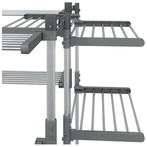 Απλώστρα Ρούχων 107 x 107 x 120 εκ. από Αλουμίνιο - PAKOBAZAAR