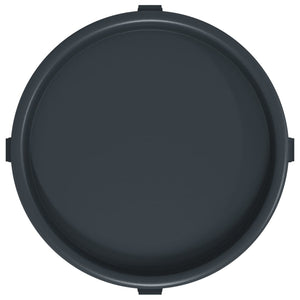 Βάσεις Γλάστρας με Ρόδες 2 τεμ. Γκρι  Ø34 εκ. 35 κ. - PAKOBAZAAR
