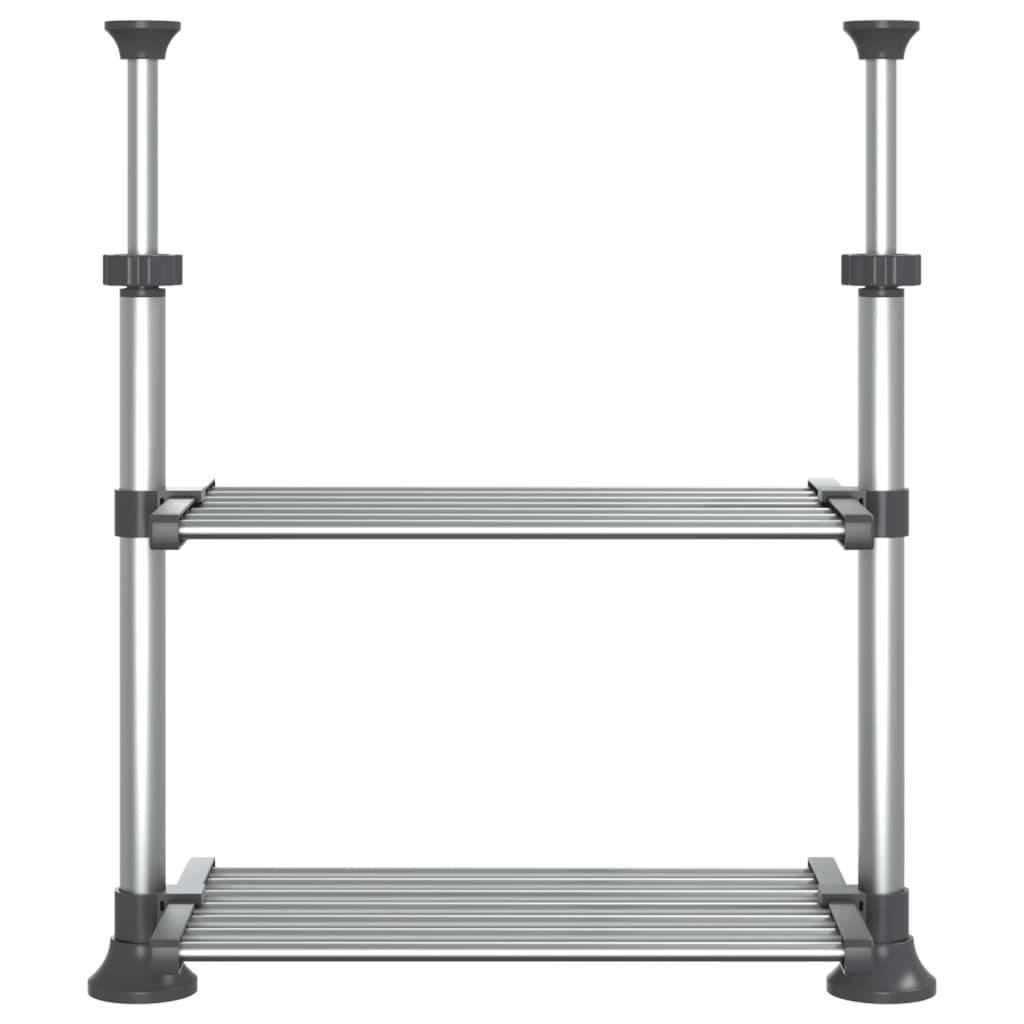 Ράφι Κουζίνας 50x25x(50-70) εκ. από Αλουμίνιο - Pakobazaar