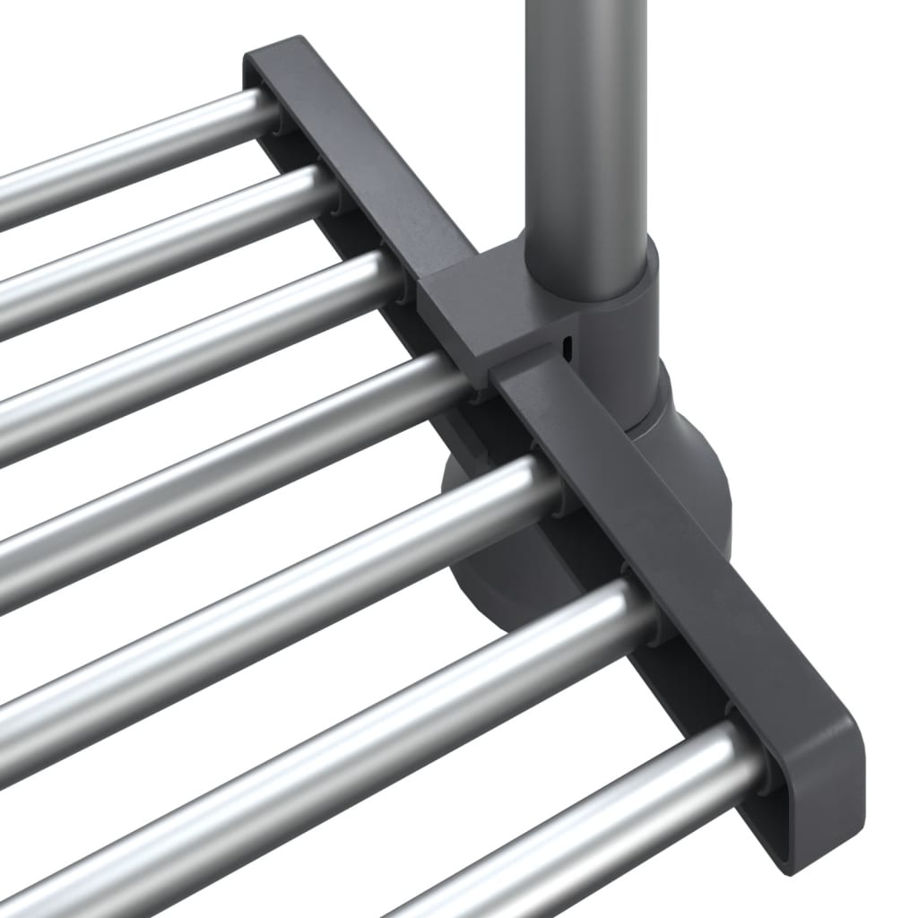 Ράφι Κουζίνας 50x25x(50-70) εκ. από Αλουμίνιο - Pakobazaar