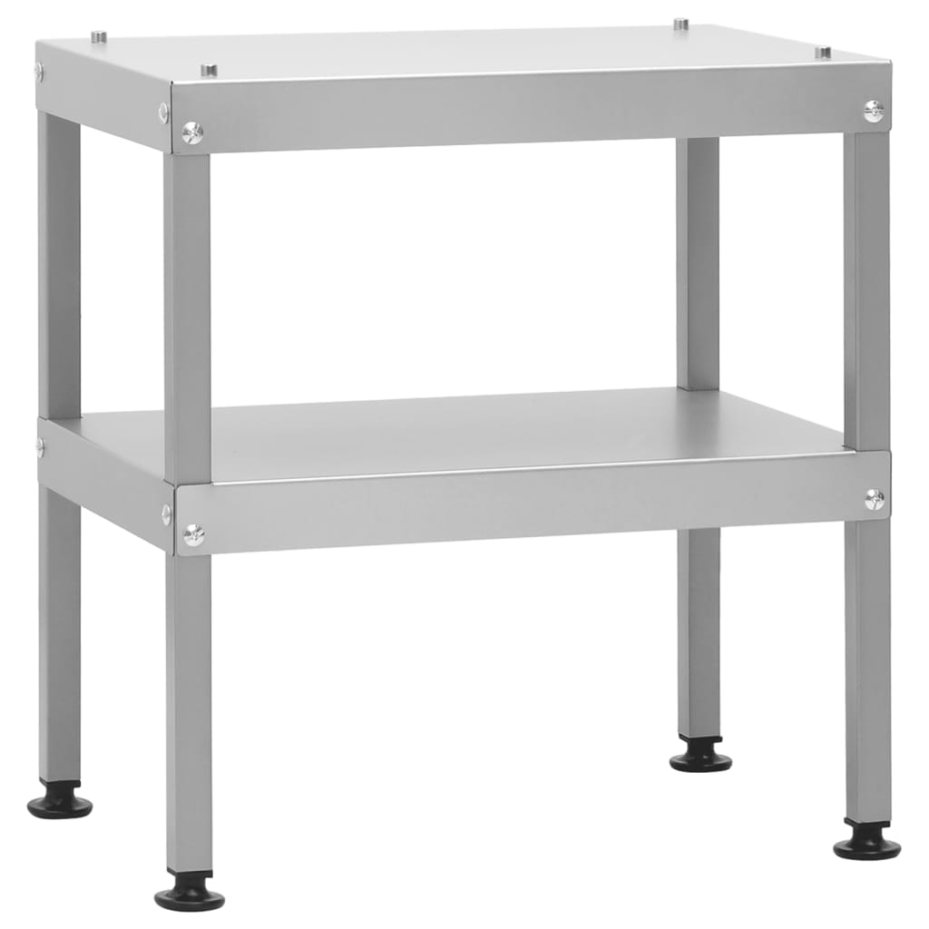 Τραπέζι Φούρνου Καπνίσματος 40x28x44,5 εκ. Γαλβανισμένο Ατσάλι - Pakobazaar
