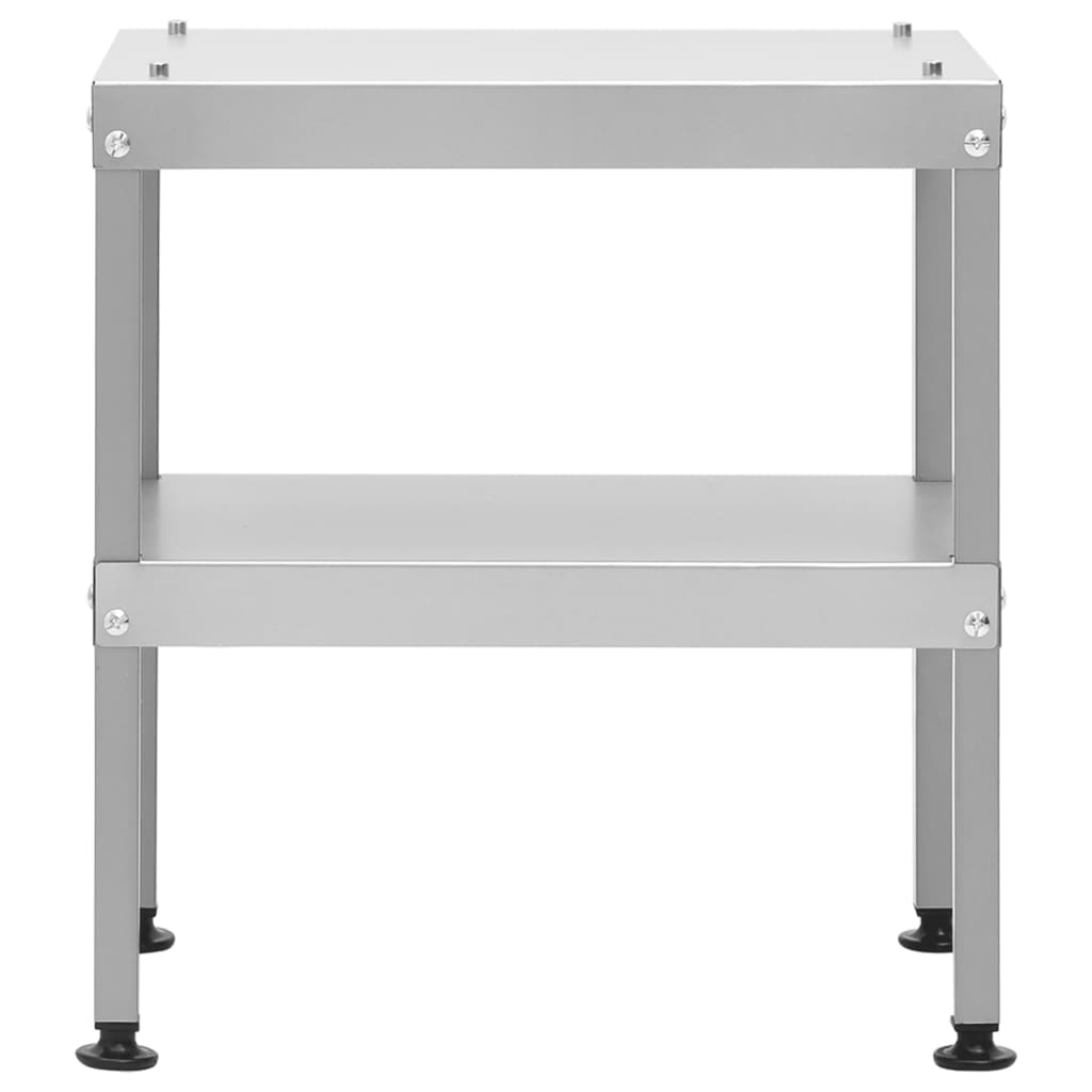 Τραπέζι Φούρνου Καπνίσματος 40x28x44,5 εκ. Γαλβανισμένο Ατσάλι - Pakobazaar