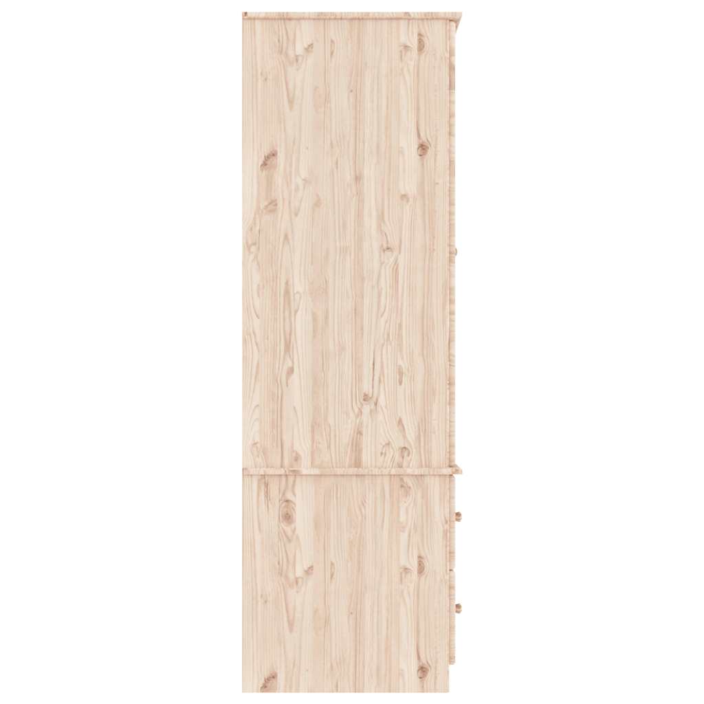 Ντουλάπα ALTA 90 x 55 x 170 εκ. από Μασίφ Ξύλο Πεύκου