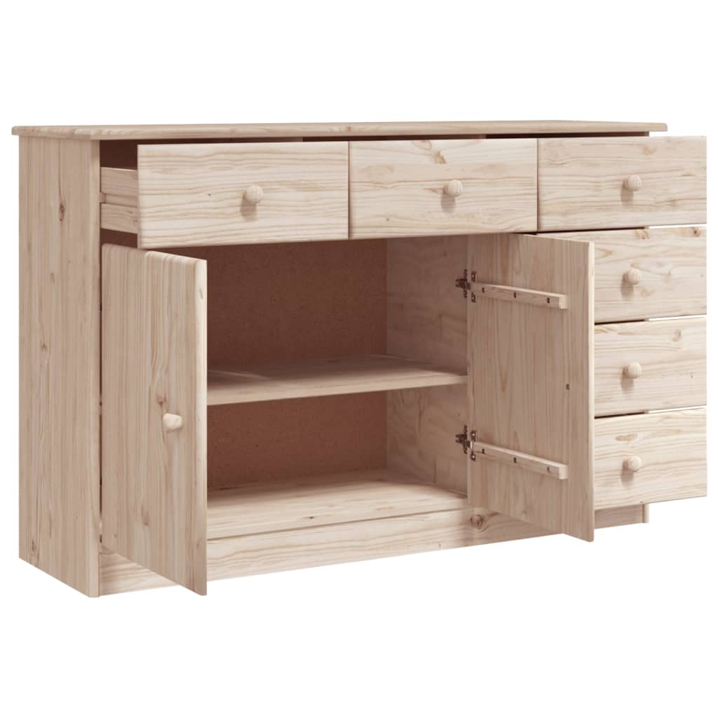 Ντουλάπι ALTA 112 x 35 x 73 εκ. από Μασίφ Ξύλο Πεύκου - Pakobazaar