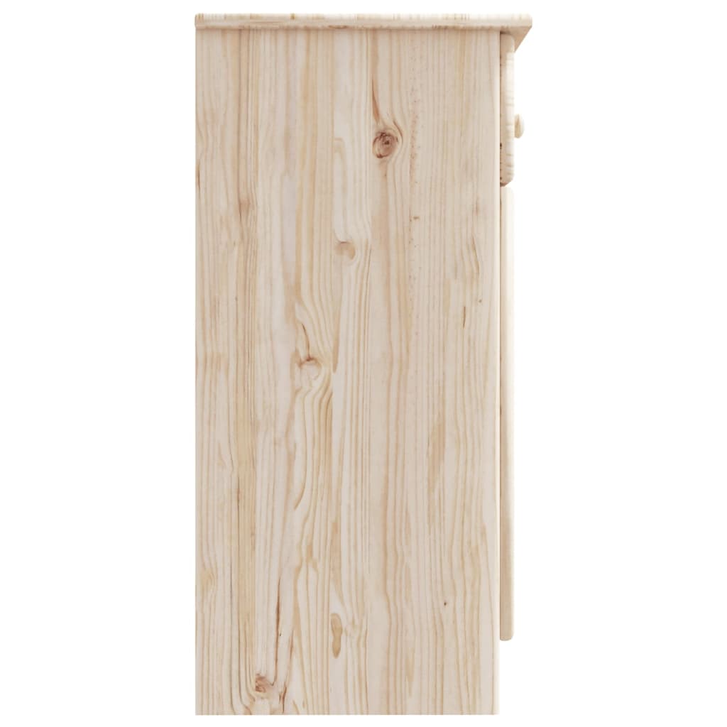 Ντουλάπι ALTA 112 x 35 x 73 εκ. από Μασίφ Ξύλο Πεύκου - Pakobazaar