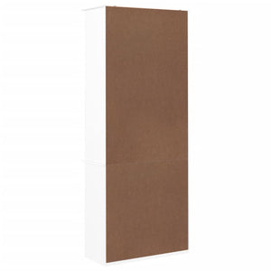 Βιβλιοθήκη με Συρτάρια ALTA Λευκή 77x35x186,5 εκ. Μασίφ Πεύκο