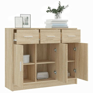 Συρταριέρα Sonoma Δρυς 91 x 28 x 75 εκ. Επεξεργασμένο Ξύλο - Pakobazaar