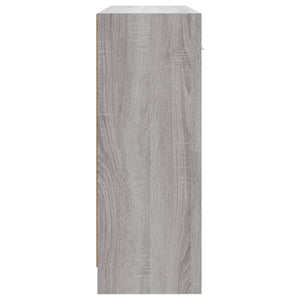 Ντουλάπι Γκρι Sonoma 91 x 28 x 75 εκ. από Επεξεργασμένο Ξύλο - Pakobazaar
