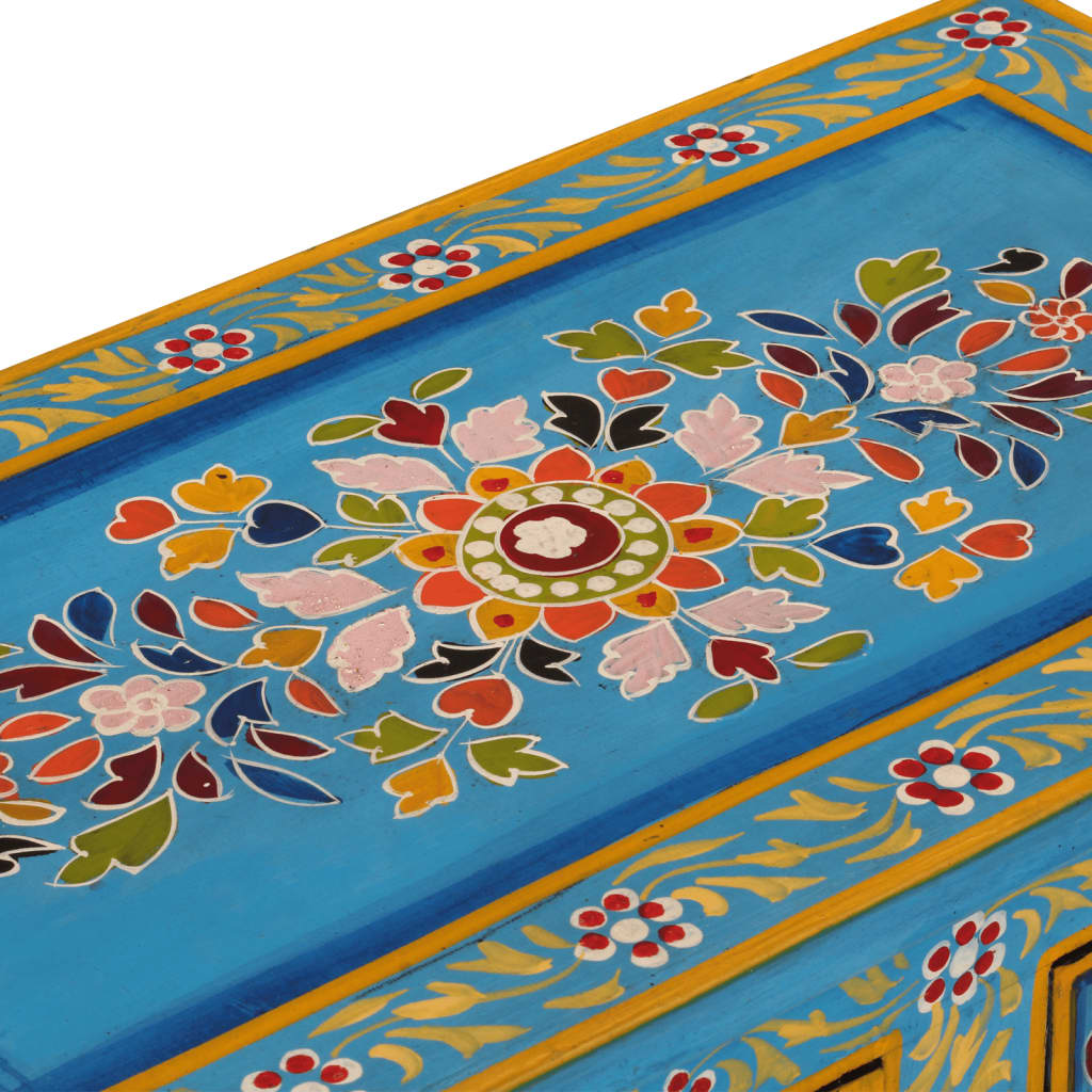 Ντουλάπι Τιρκουάζ 55 x 30 x 76 εκ. από Μασίφ Ξύλο Μάνγκο - Pakobazaar