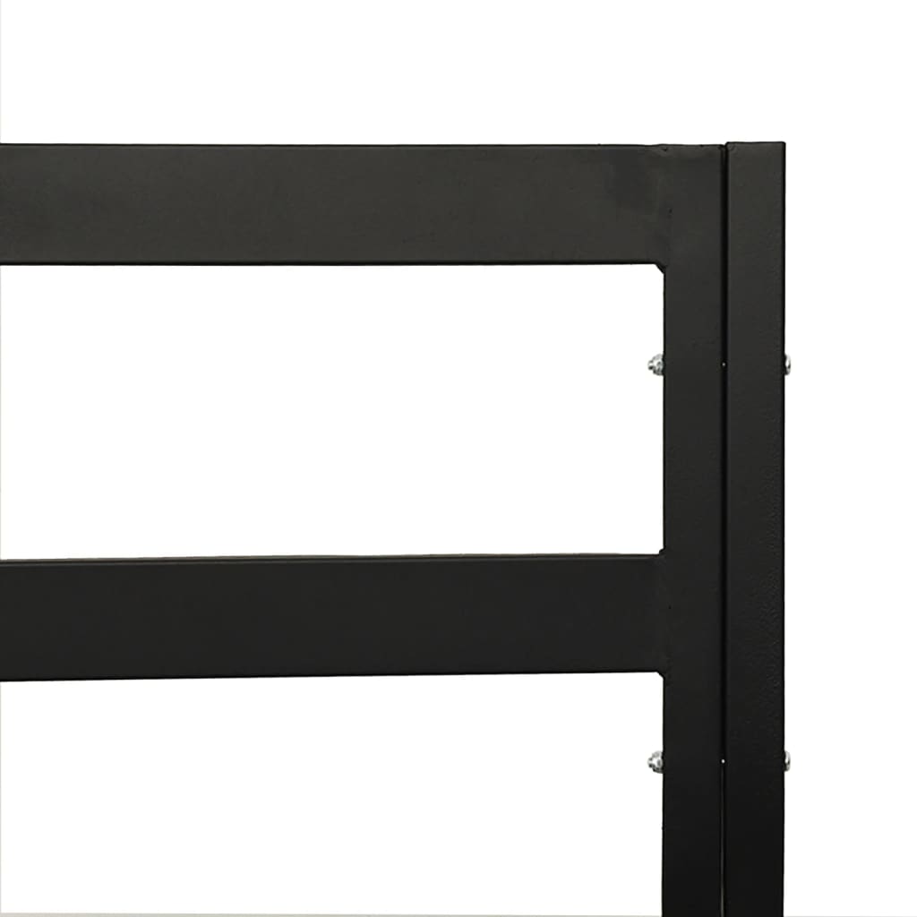 Σαλόνι Κήπου Σετ 7 Τεμαχίων από Ατσάλι με Γκρι Μαξιλάρια