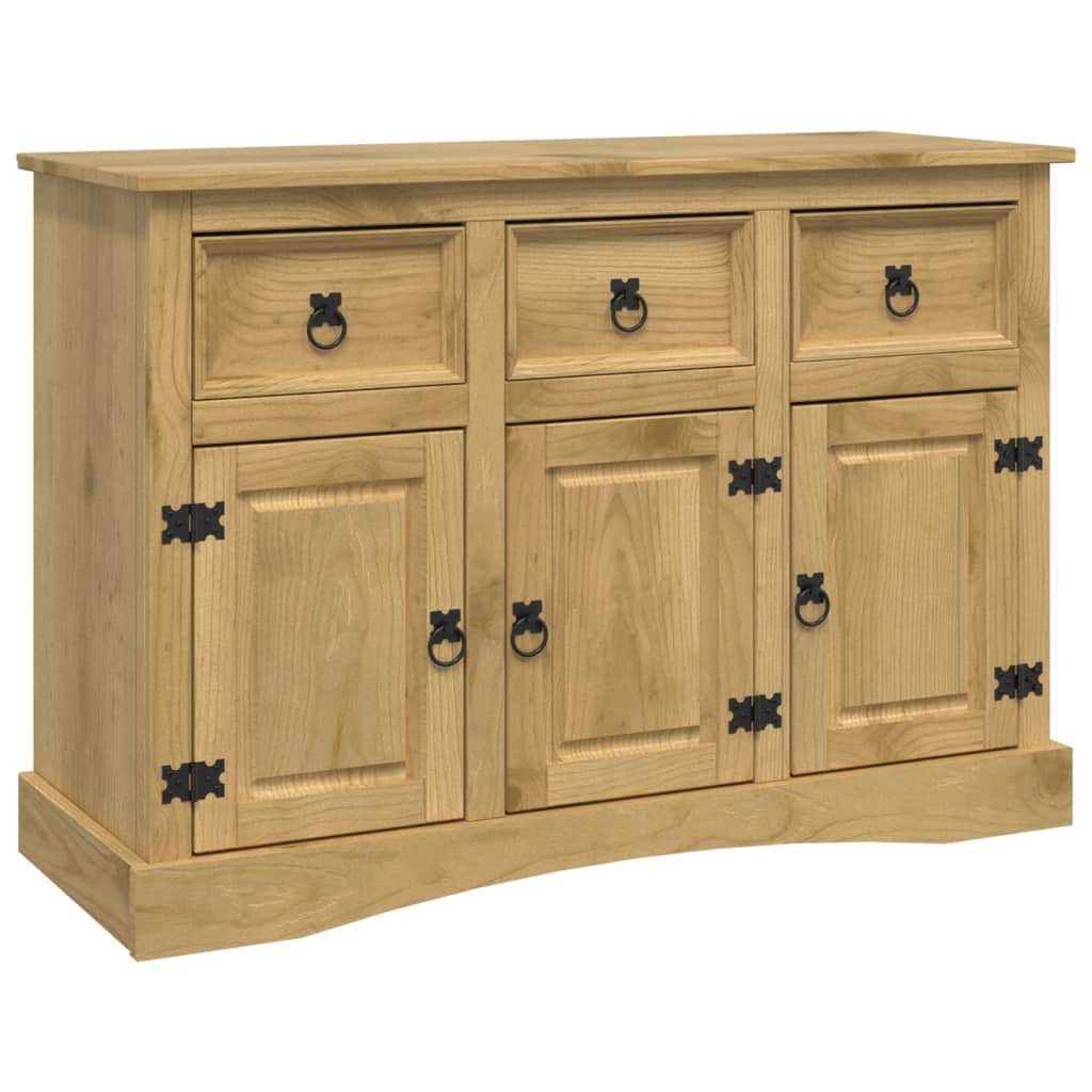 Μπουφές Corona 115x43x79,5 εκ. Μασίφ Ξύλο Μεξικάνικου Πεύκου