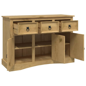 Μπουφές Corona 115x43x79,5 εκ. Μασίφ Ξύλο Μεξικάνικου Πεύκου