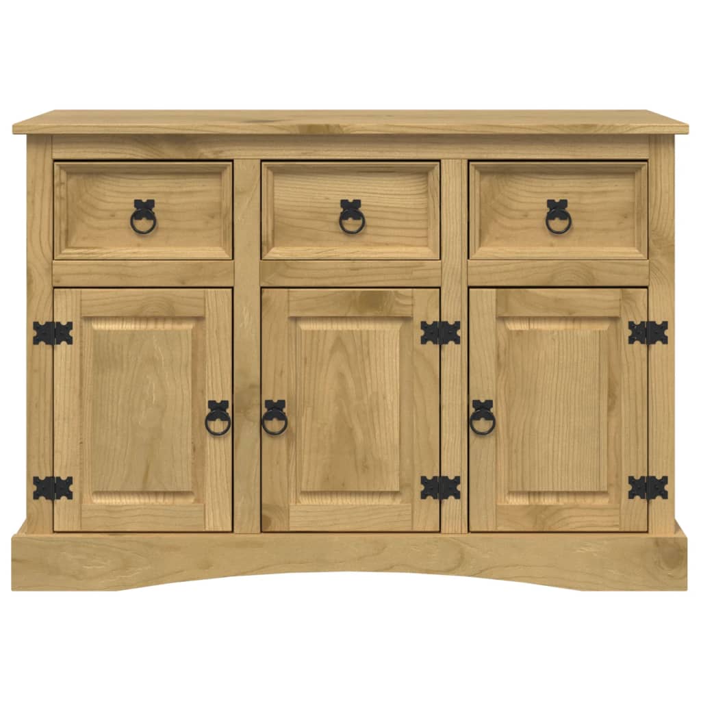 Μπουφές Corona 115x43x79,5 εκ. Μασίφ Ξύλο Μεξικάνικου Πεύκου