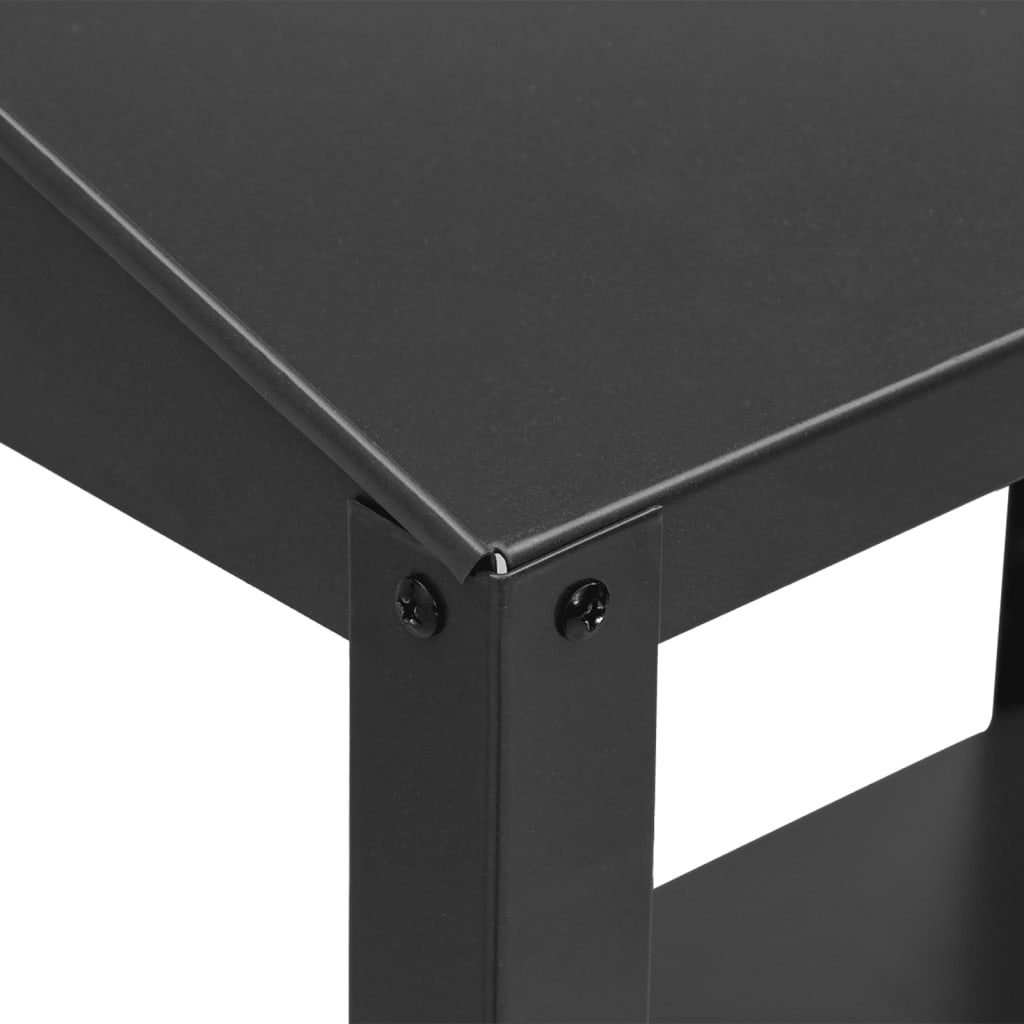 Βάση Φυτών Ανθρακί 56,5 x 54,5 x 100 εκ. από Γαλβαν. Ατσάλι