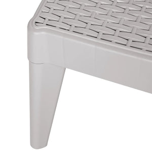 Ξαπλώστρα Γκρι 186 x 60 x 29 από Πολυπροπυλένιο - Pakobazaar