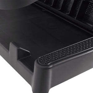 Ξαπλώστρα με Μαξιλάρι Ανθρακί 186 x 60 x 29 από Πολυπροπυλένιο
