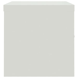 Αρχειοθήκη Αν. Γκρι 90 x 40 x 40 εκ. Ατσάλινη - Pakobazaar