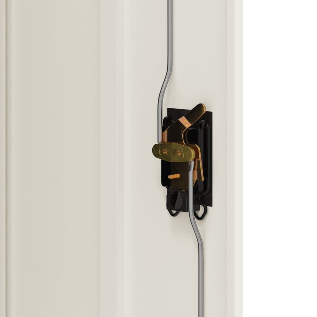 Αρχειοθήκη Λευκή 90 x 40 x 70 εκ. από Ατσάλι