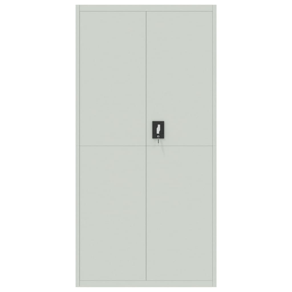Αρχειοθήκη Αν. Γκρι 90 x 40 x 180 εκ. Ατσάλινη