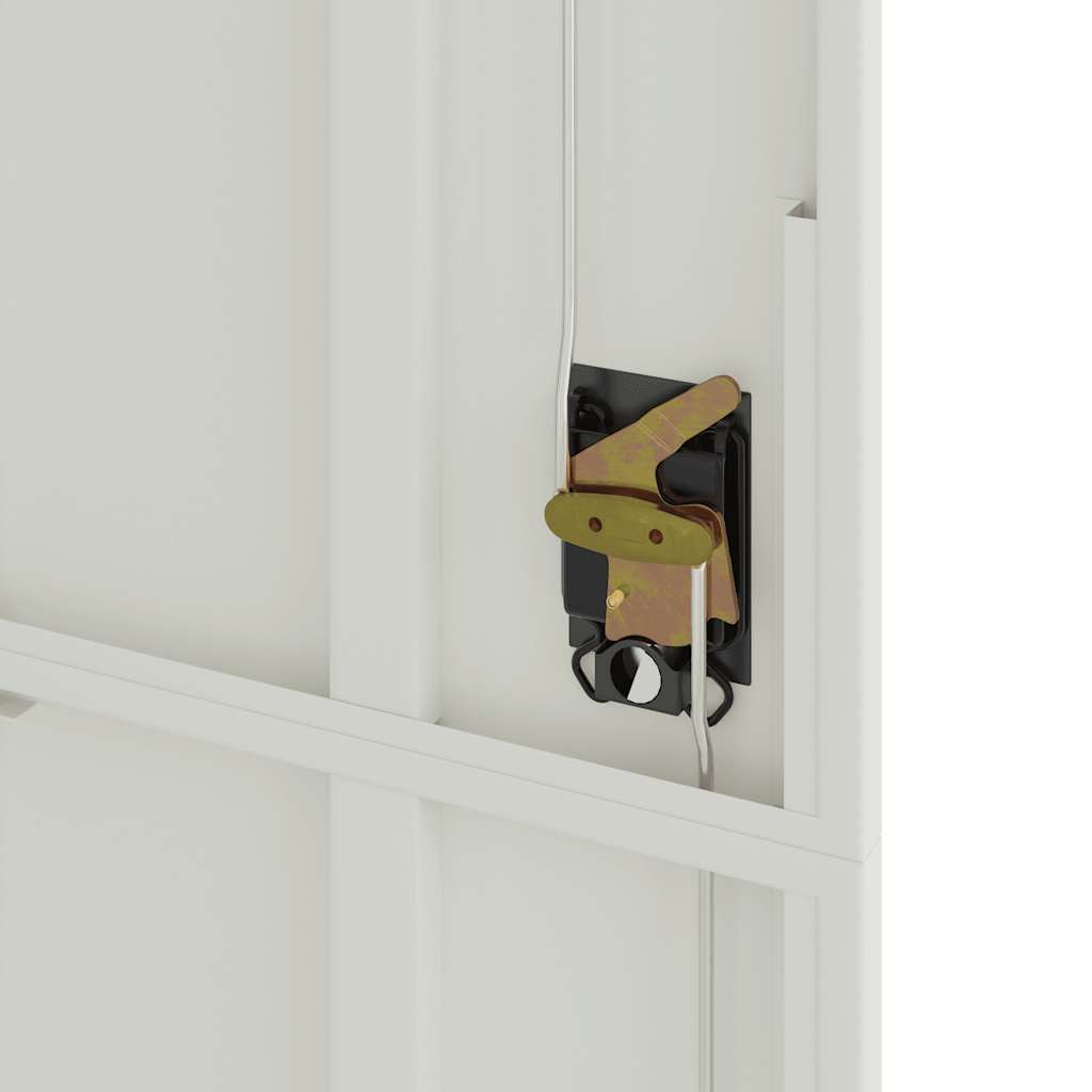 Αρχειοθήκη Αν. Γκρι 90x40x200 εκ. Ατσάλινη - Pakobazaar