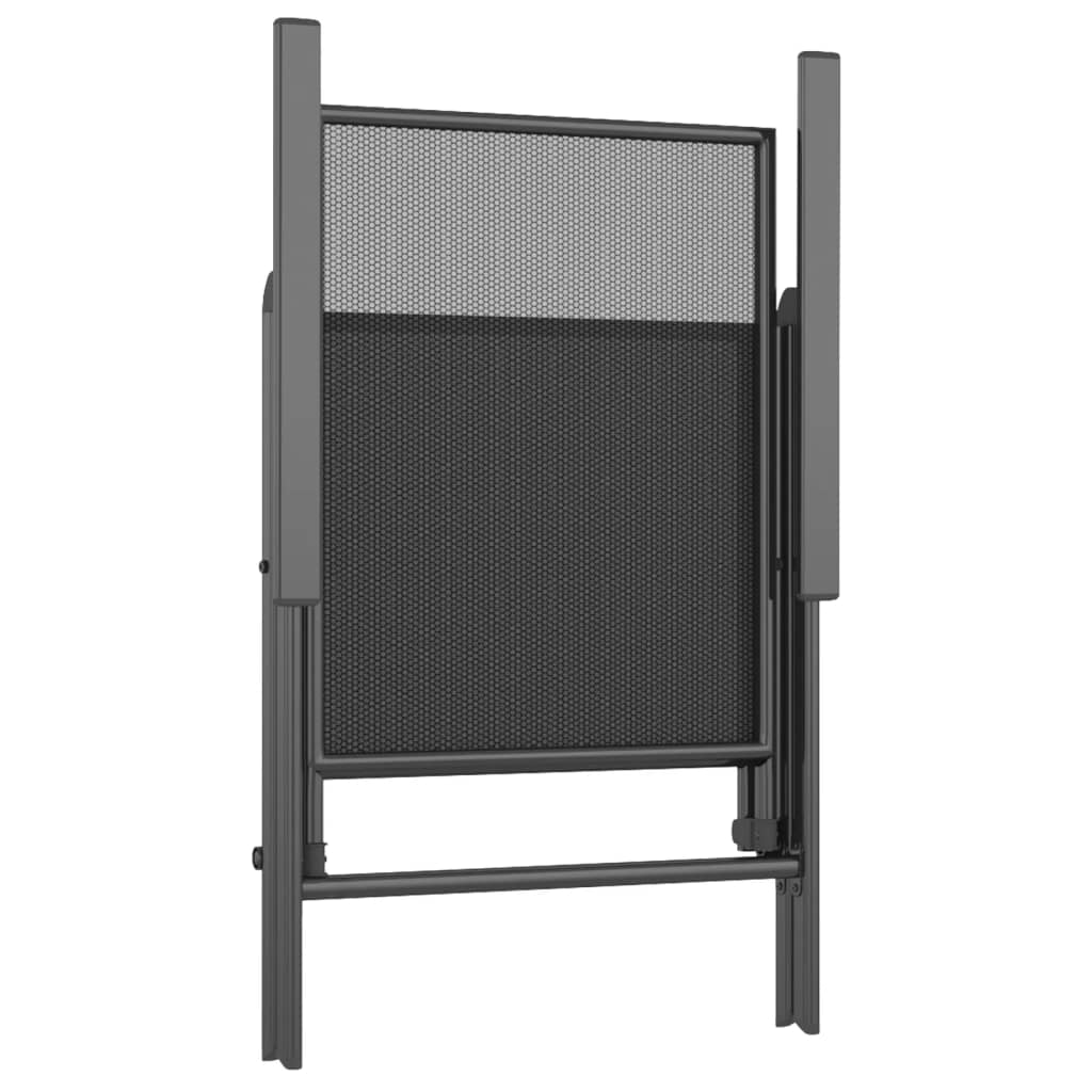 Σετ Τραπεζαρίας Κήπου 5 Τεμαχίων Ανθρακί από Ατσάλι