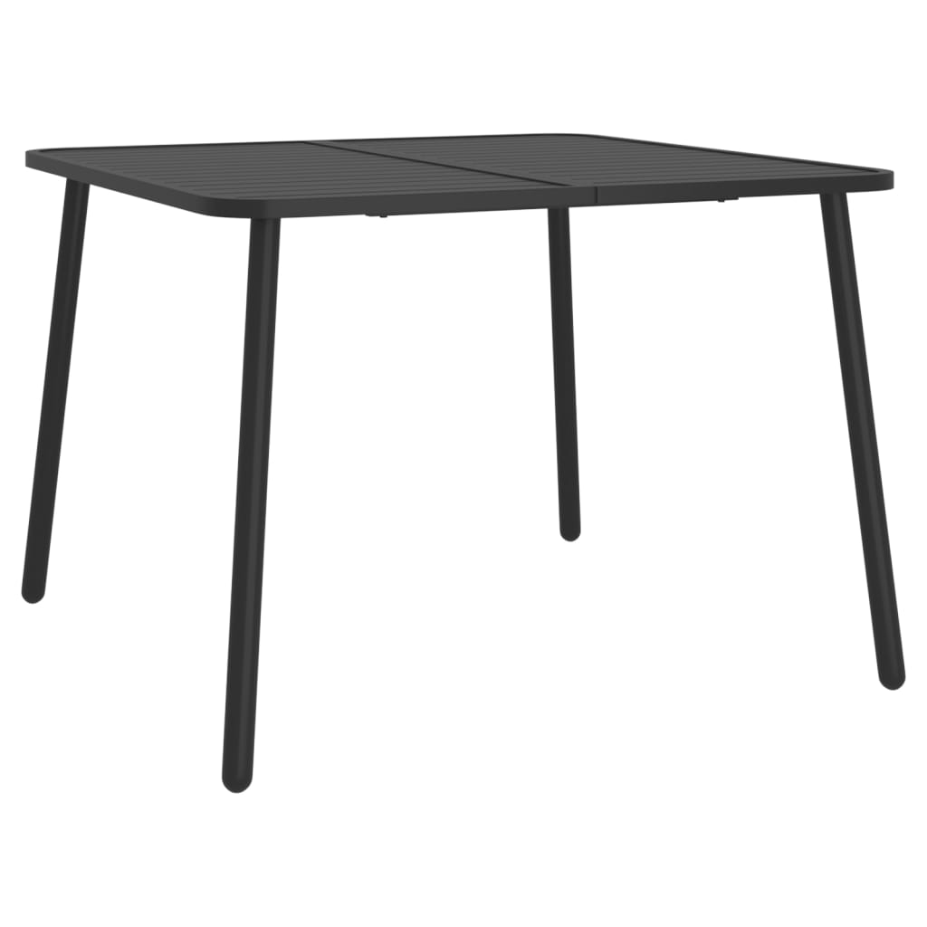 Σετ Τραπεζαρίας Κήπου 5 Τεμαχίων Ανθρακί από Ατσάλι