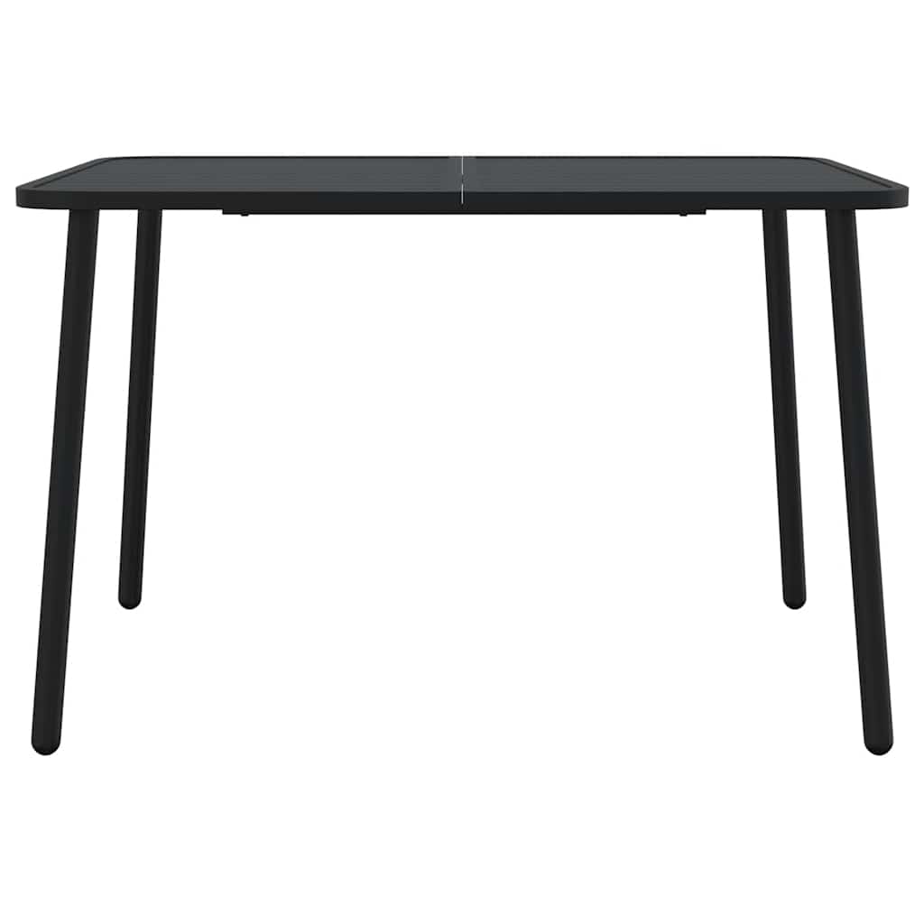 Σετ Τραπεζαρίας Κήπου 5 Τεμαχίων Ανθρακί από Ατσάλι