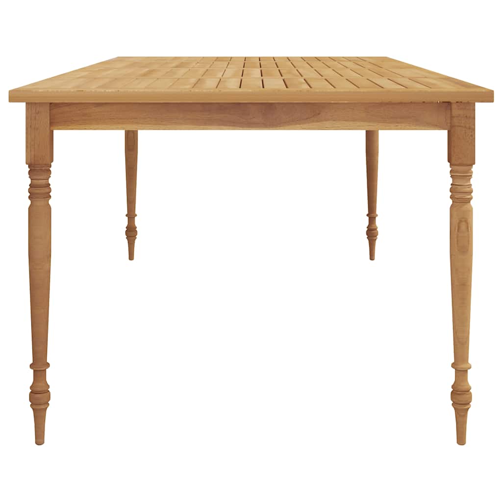 Τραπέζι Batavia 200 x 100 x 75 εκ. από Μασίφ Ξύλο Teak