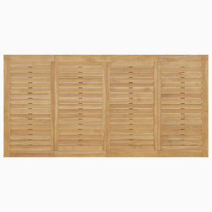 Τραπέζι Batavia 200 x 100 x 75 εκ. από Μασίφ Ξύλο Teak
