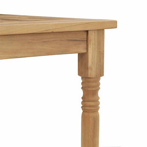 Τραπέζι Batavia 200 x 100 x 75 εκ. από Μασίφ Ξύλο Teak