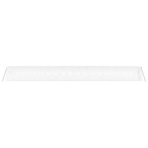 Θερμοκήπιο με Ατσάλινο Πλαίσιο Λευκό 36 μ² 18 x 2 x 2 μ.