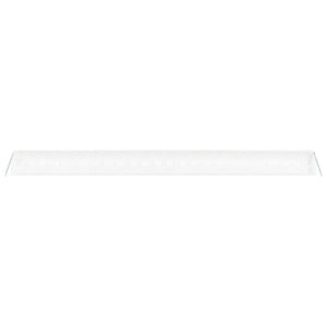 Θερμοκήπιο με Ατσάλινο Πλαίσιο Λευκό 48 μ² 24 x 2 x 2 μ.