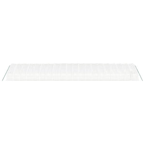 Θερμοκήπιο με Ατσάλινο Πλαίσιο Λευκό 120 μ² 20 x 6 x 2,85 μ.