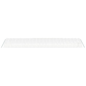Θερμοκήπιο με Ατσάλινο Πλαίσιο Λευκό 132 μ² 22 x 6 x 2,85 μ.