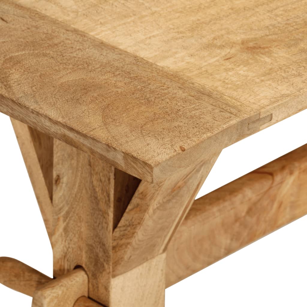 Πάγκος 110 x 35 x 45 εκ. από Μασίφ Ξύλο Μάνγκο - Pakobazaar
