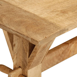Πάγκος 110 x 35 x 45 εκ. από Μασίφ Ξύλο Μάνγκο - Pakobazaar