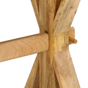 Πάγκος 110 x 35 x 45 εκ. από Μασίφ Ξύλο Μάνγκο - Pakobazaar