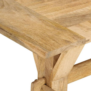 Πάγκος 160 x 35 x 45 εκ. από Μασίφ Ξύλο Μάνγκο - Pakobazaar