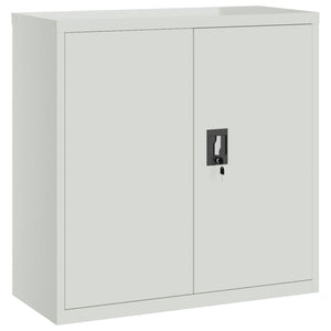 Αρχειοθήκη Αν. Γκρι 90 x 40 x 130 εκ. Ατσάλινη