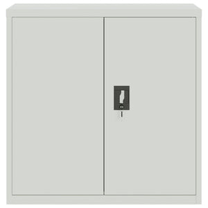 Αρχειοθήκη Αν. Γκρι 90 x 40 x 130 εκ. Ατσάλινη