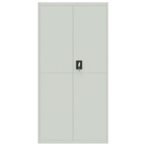 Αρχειοθήκη Αν. Γκρι 90 x 40 x 220 εκ. Ατσάλινη