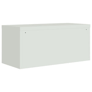 Αρχειοθήκη Αν. Γκρι 90 x 40 x 240 εκ. Ατσάλινη