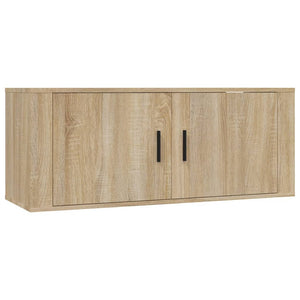 Σετ Επίπλων Τηλεόρασης 8 Τεμαχίων Sonoma Δρυς Επεξ. Ξύλο - Pakobazaar