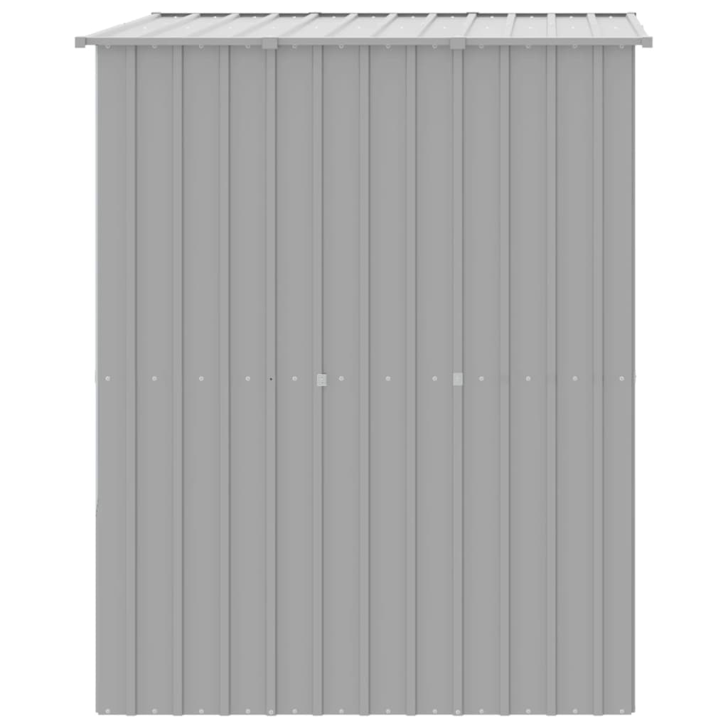 Σπιτάκι Σκύλου με Οροφή Αν. Γκρι 165x153x181 εκ Γαλβαν. Χάλυβας - PAKOBAZAAR