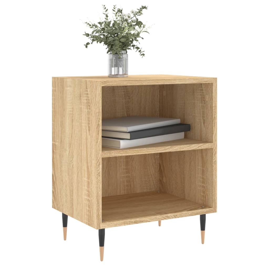 Κομοδίνο Sonoma Δρυς 40x30x50 εκ. από Επεξεργασμένο Ξύλο - Pakobazaar