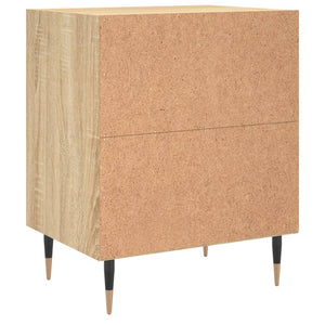 Κομοδίνα 2 τεμ. Sonoma Δρυς 40x30x50 εκ. από Επεξεργασμένο Ξύλο