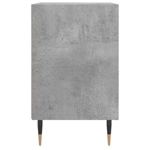 Κομοδίνα 2 τεμ. Γκρι Σκυρ. 40x30x50 εκ. από Επεξεργασμένο Ξύλο
