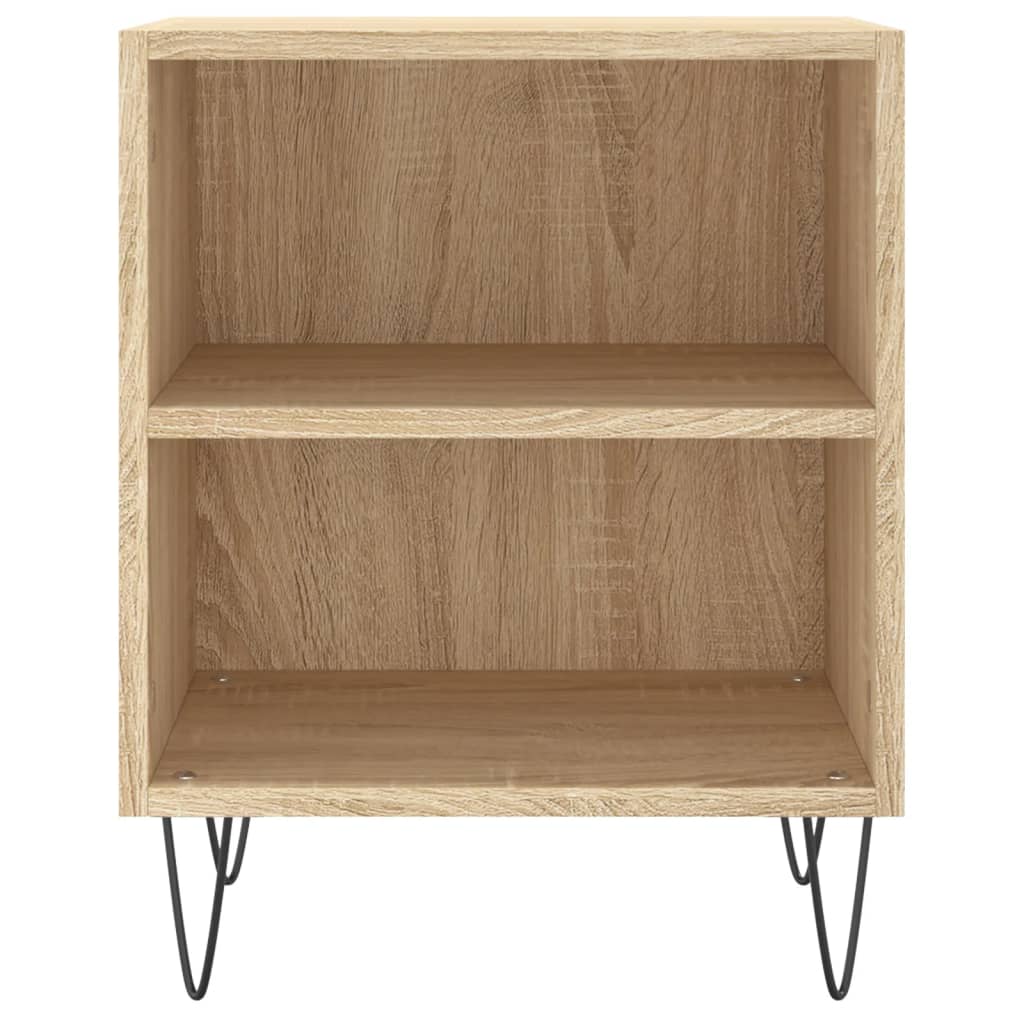 Κομοδίνο Sonoma Δρυς 40x30x50 εκ. από Επεξεργασμένο Ξύλο - Pakobazaar